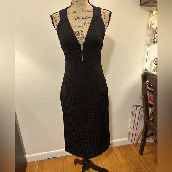 Keepsake the Label Chicago Black Textured Dress Size Small - Picture 1 of 9